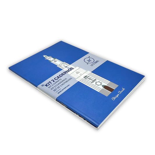 A5 Notebook Set with Porto Monuments Illustrations