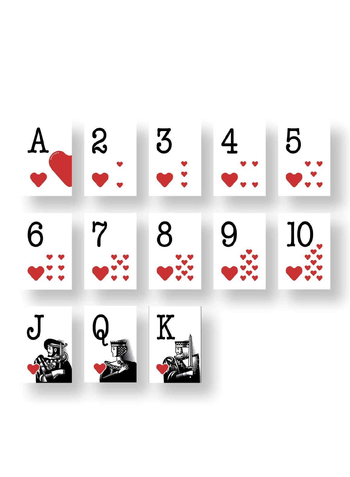 Deck of Cards with Illustration of Portugal