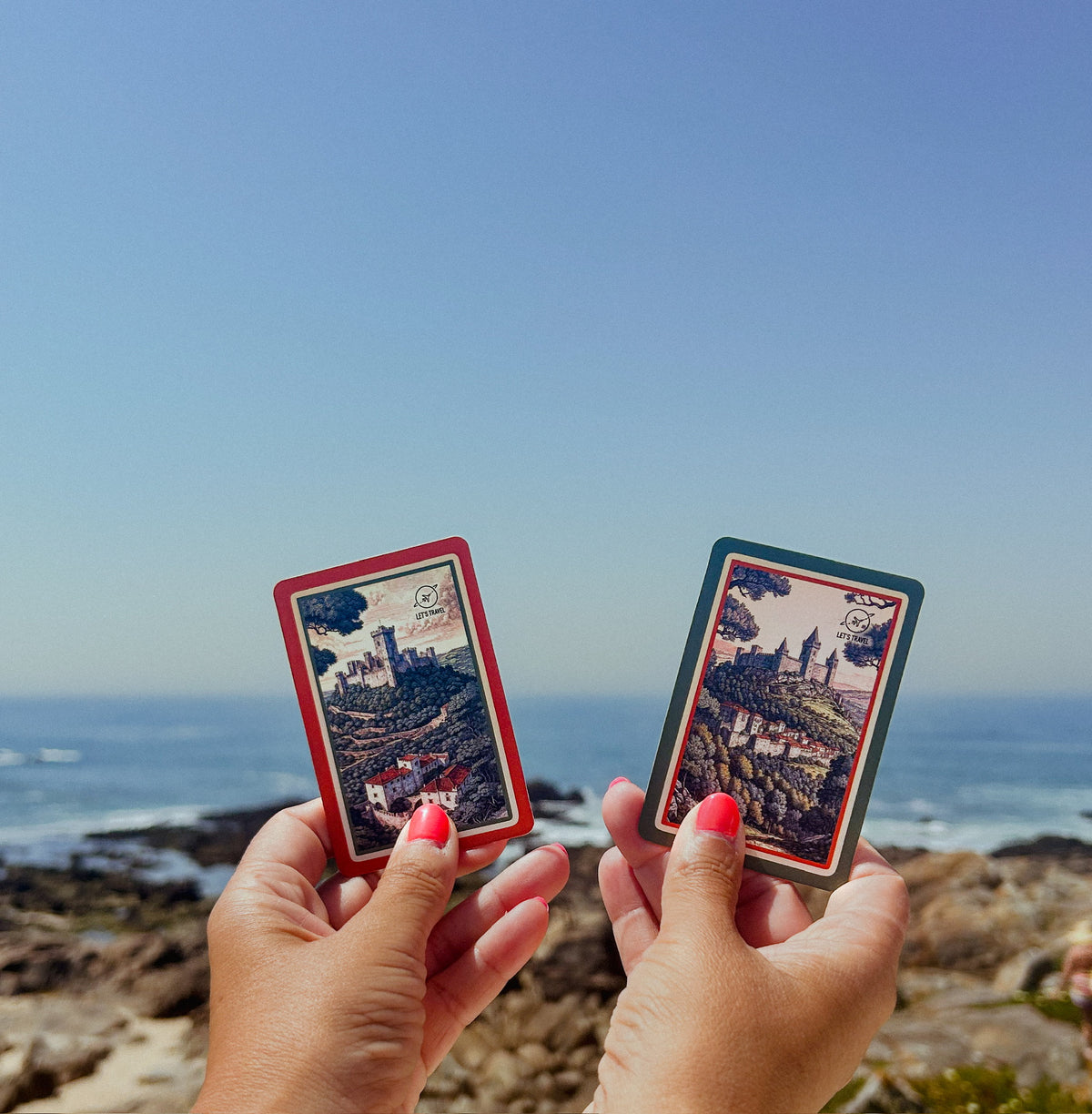 Deck of Cards with Illustration of Portugal