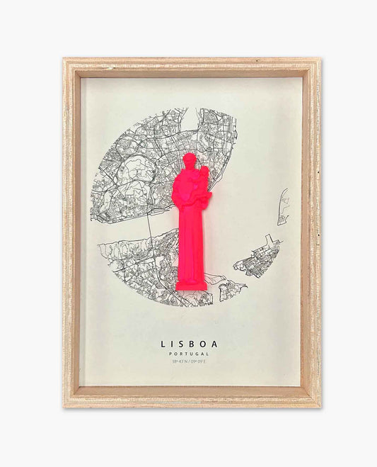 Lisbon 3D Decorative Frames - Fluorescent