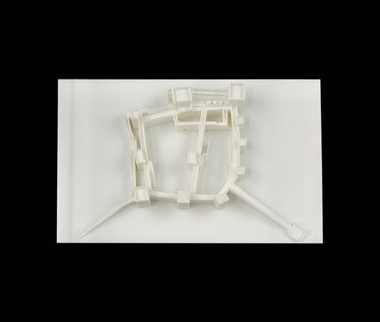 3D Miniature St. George's Castle in Acrylic Box