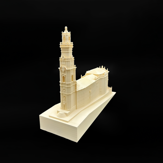 Miniatura 3D Torre dos Clérigos Porto