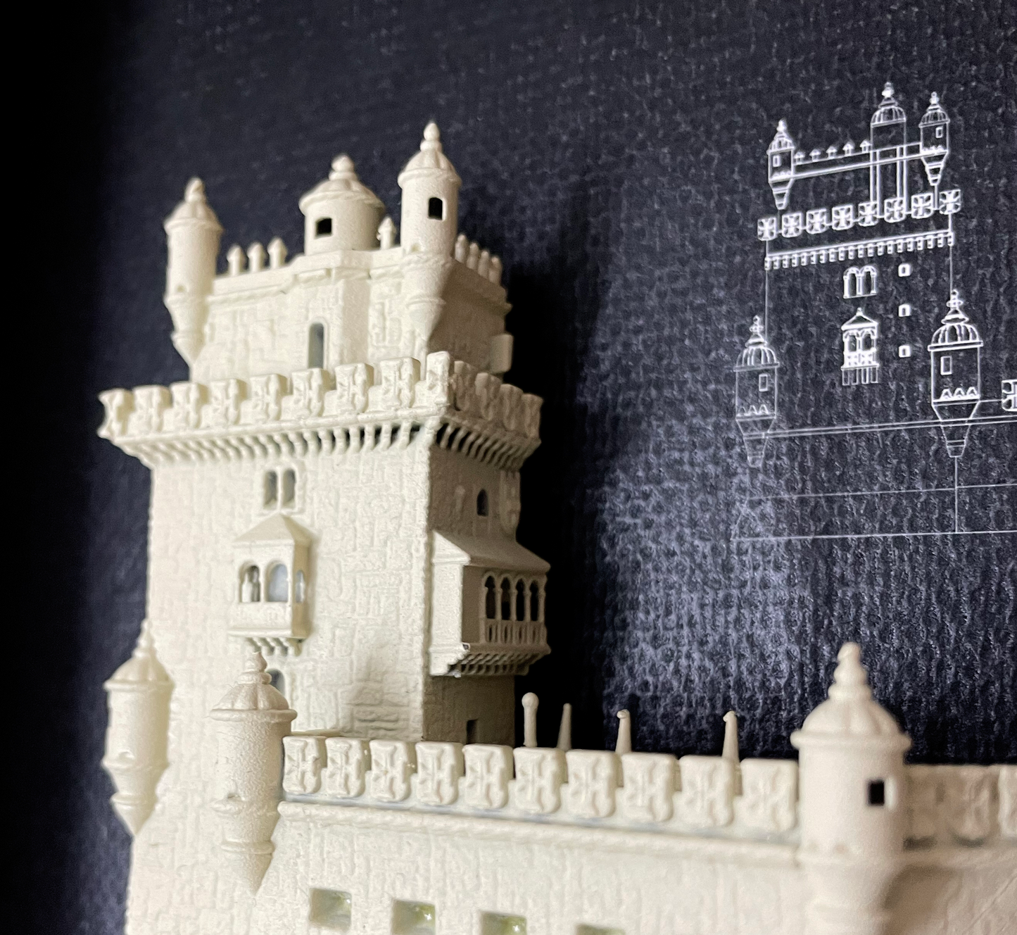 Quadros Torre de Belém em 3D