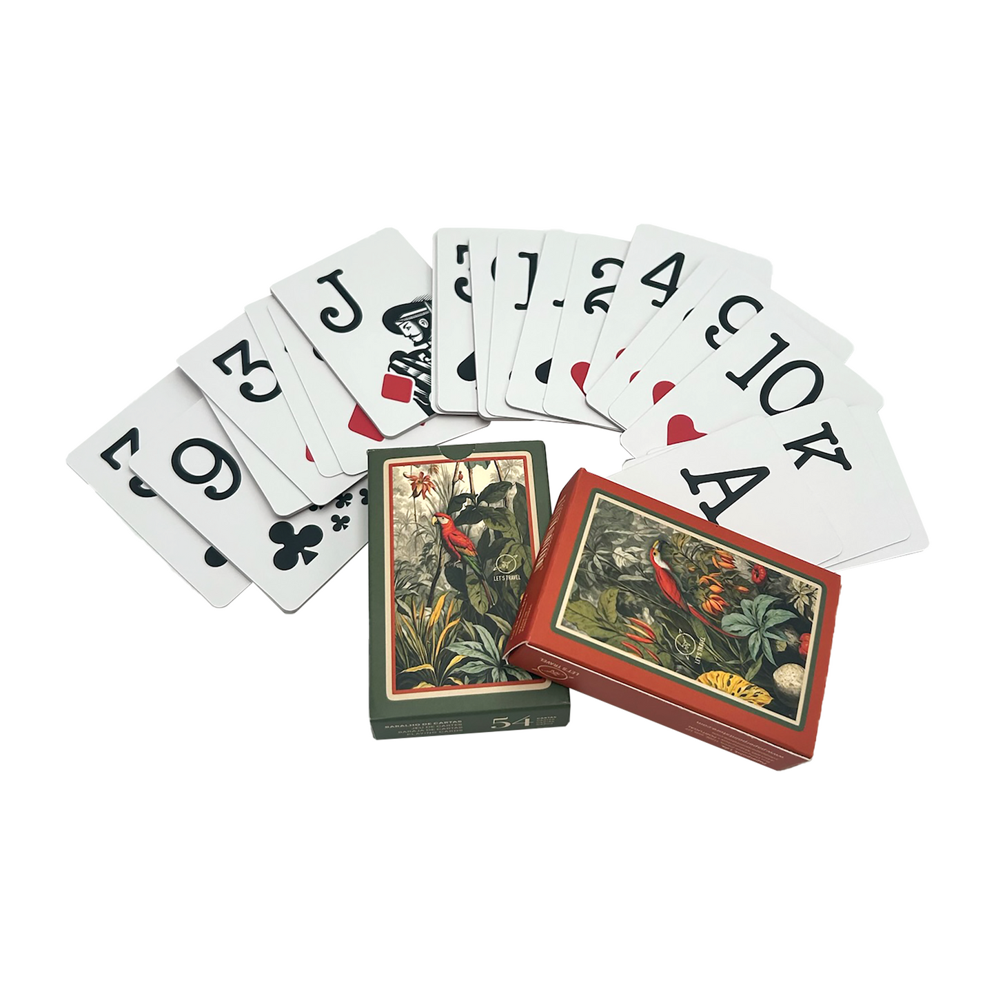 Baralho de Cartas Ilustrado - Coleção Nature