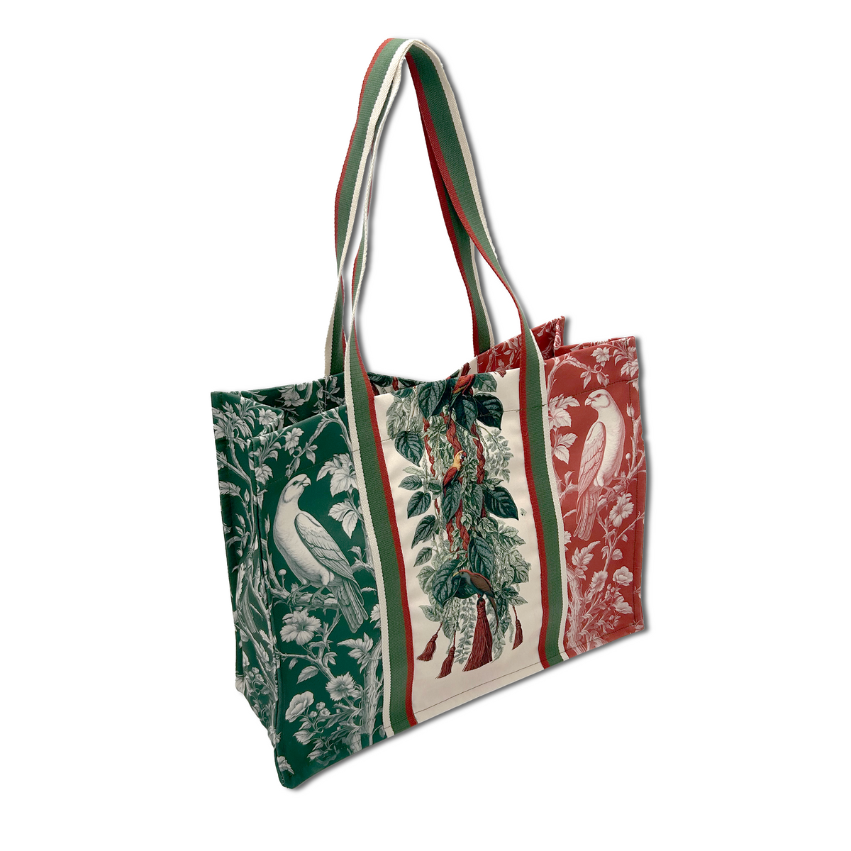 Tote bag with nature illustration