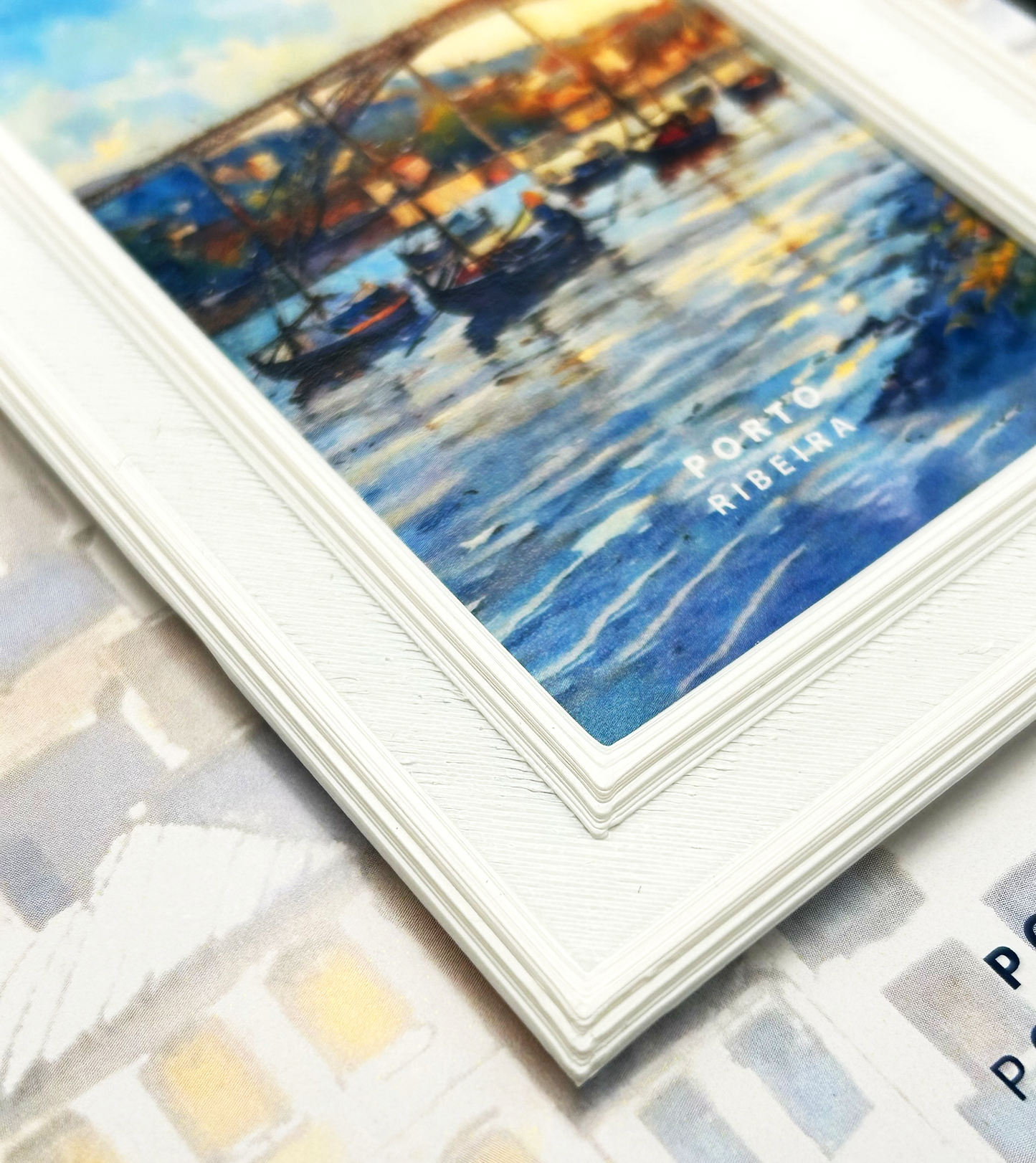 Ímanes decorativos com ilustrações do Porto