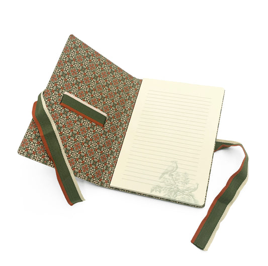 A5 Notebook with Ribbon Illustration of Portugal