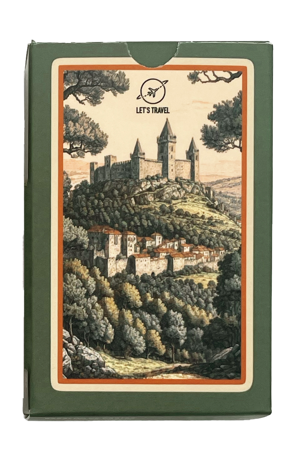 Deck of Cards with Illustration of Portugal