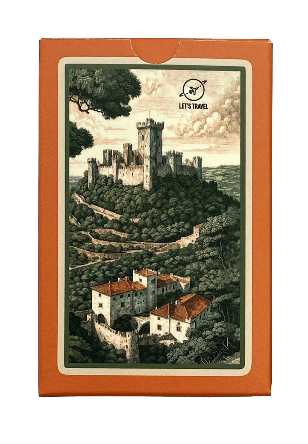 Baralho de Cartas com Ilustração de Portugal