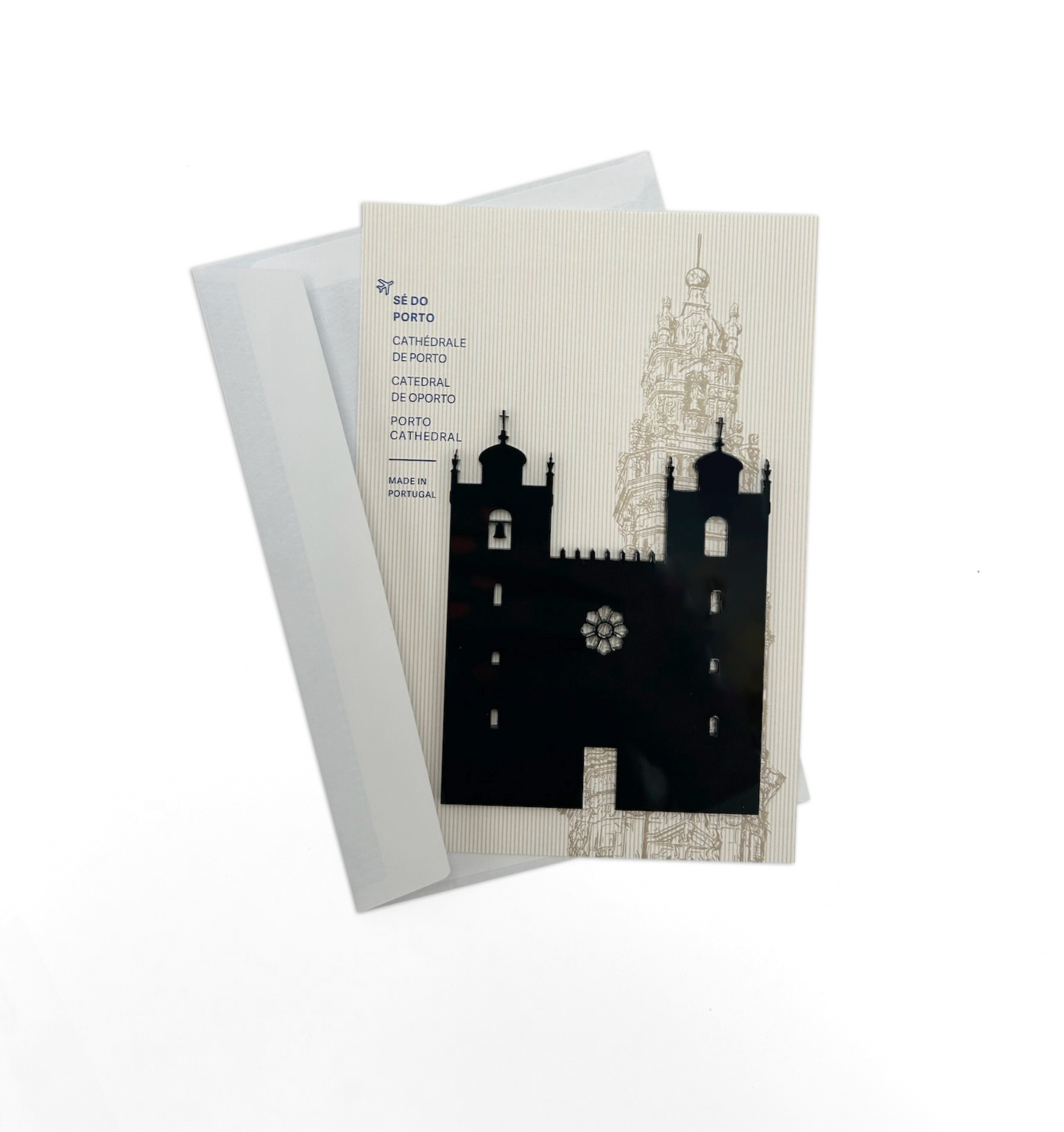 Postcard with Porto Monument in Acrylic