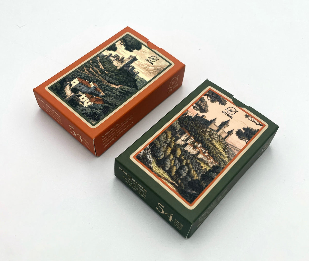Deck of Cards with Illustration of Portugal