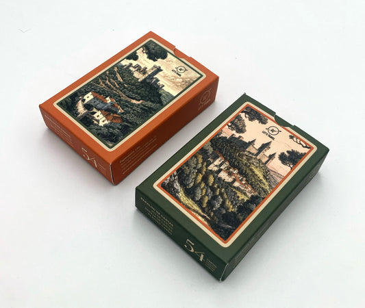 Deck of Cards with Illustration of Portugal