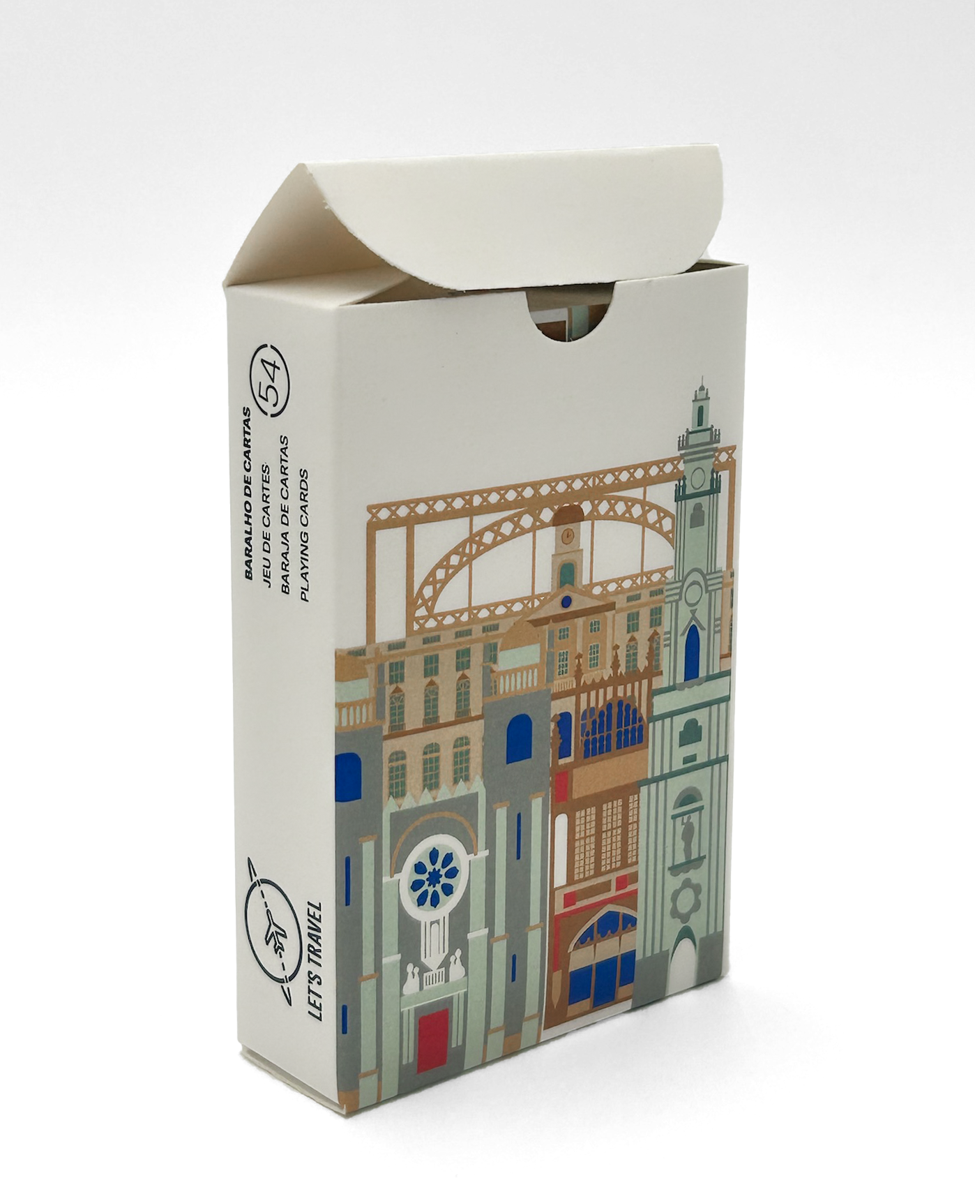 Baralho de Cartas – Ilustrações dos Monumentos do Porto