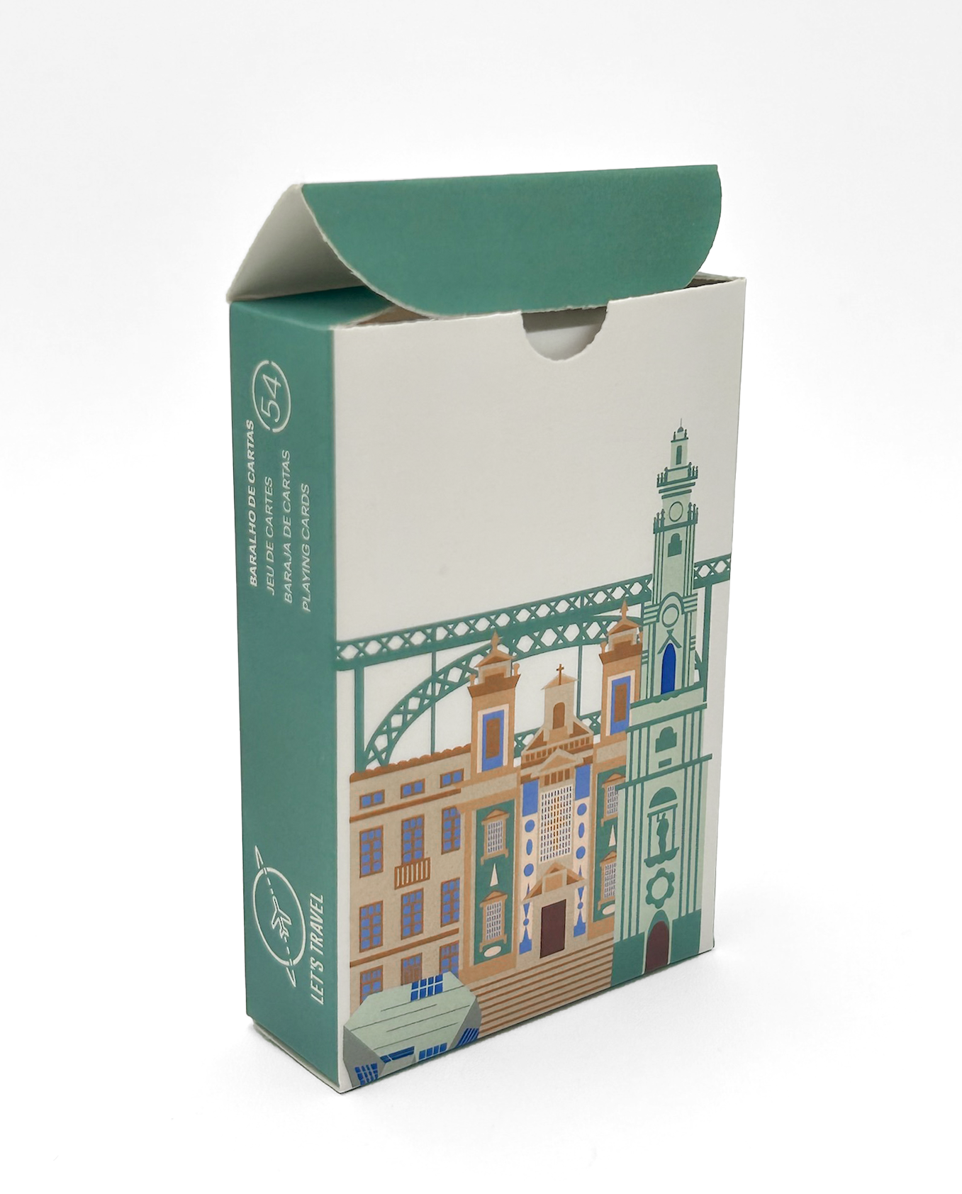 Baralho de Cartas – Ilustrações dos Monumentos do Porto