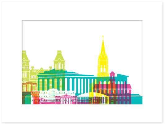 Athens Illustration Posters