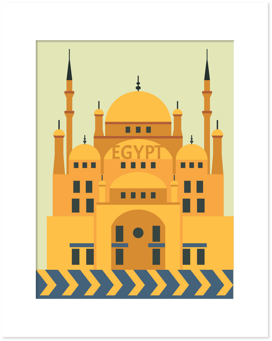 Posters ilustração Egito