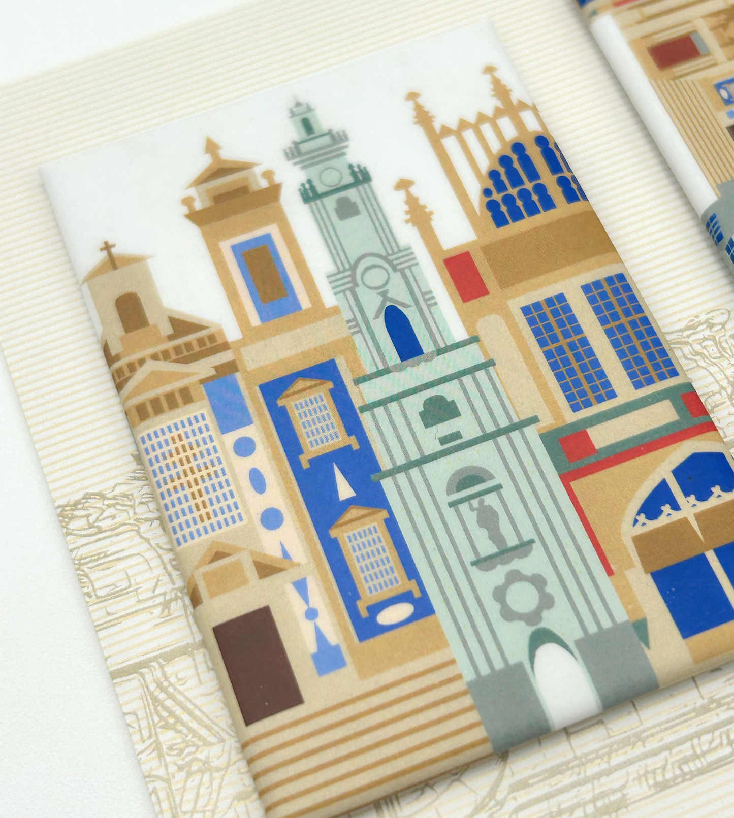 Íman Retangular – Ilustrações da Cidade do Porto