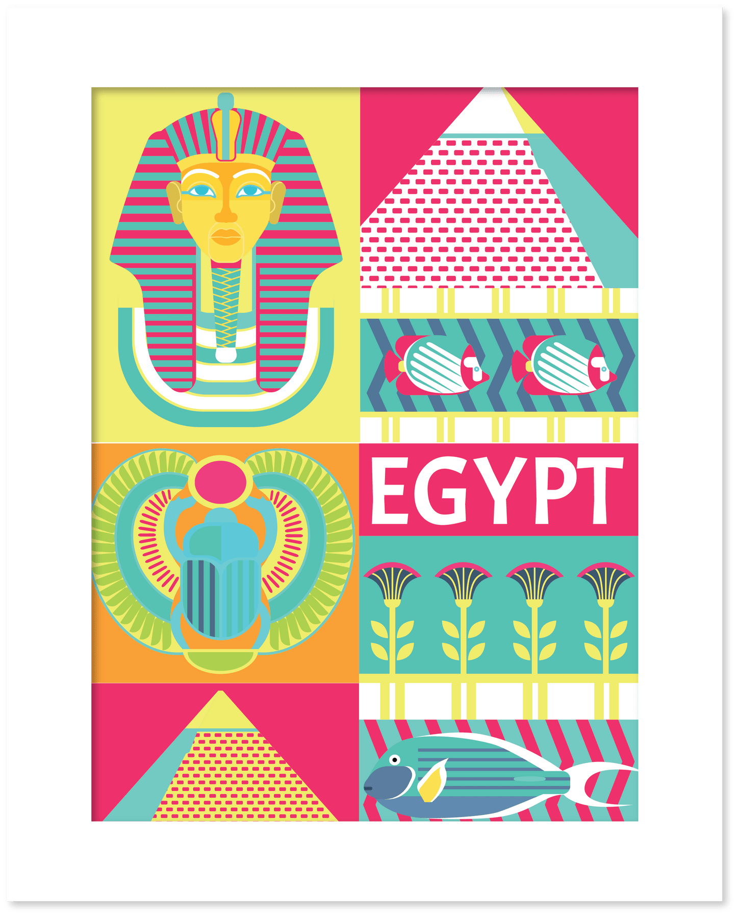 Posters Egito - Arte contemporânea