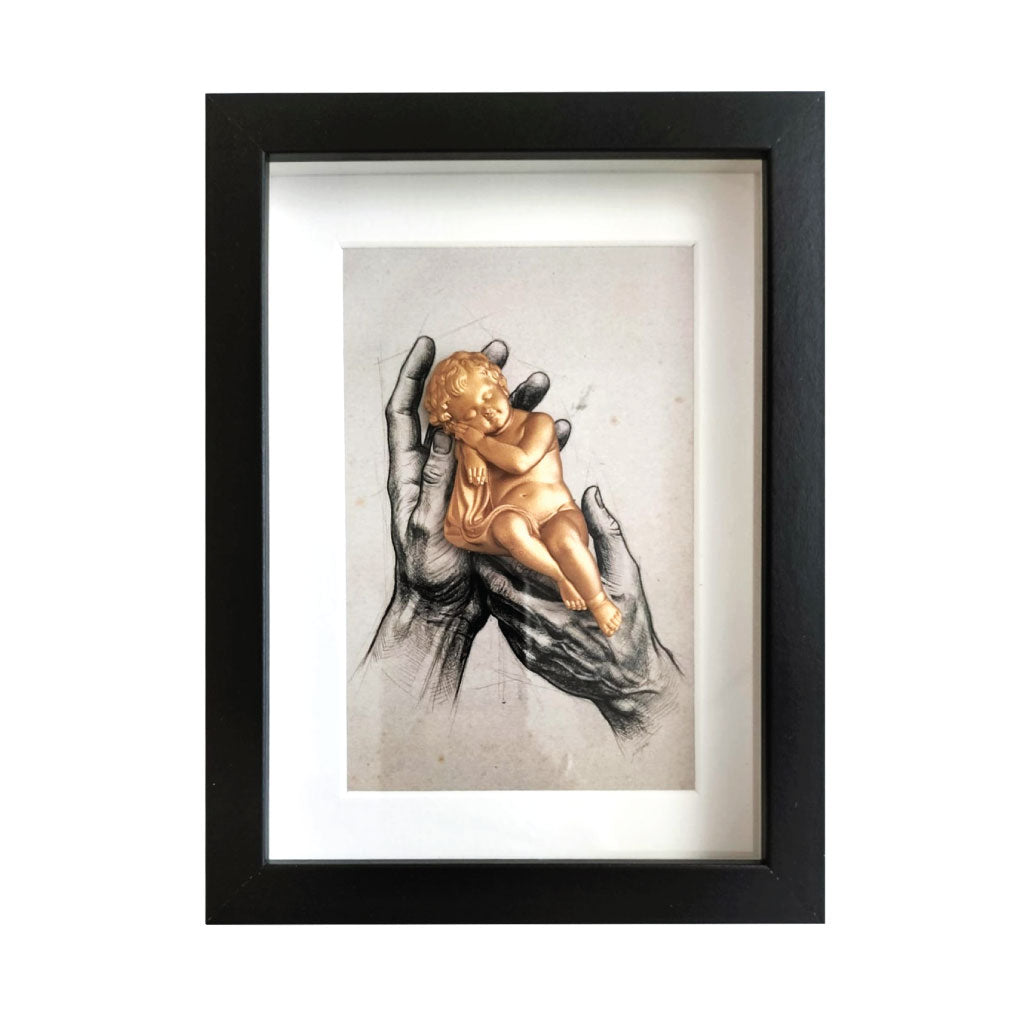 Quadro Porto - ilustração em 3D