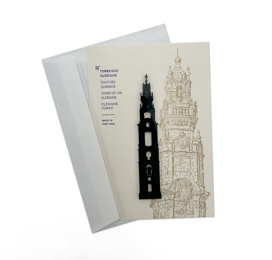 Postcard with Porto Monument in Acrylic