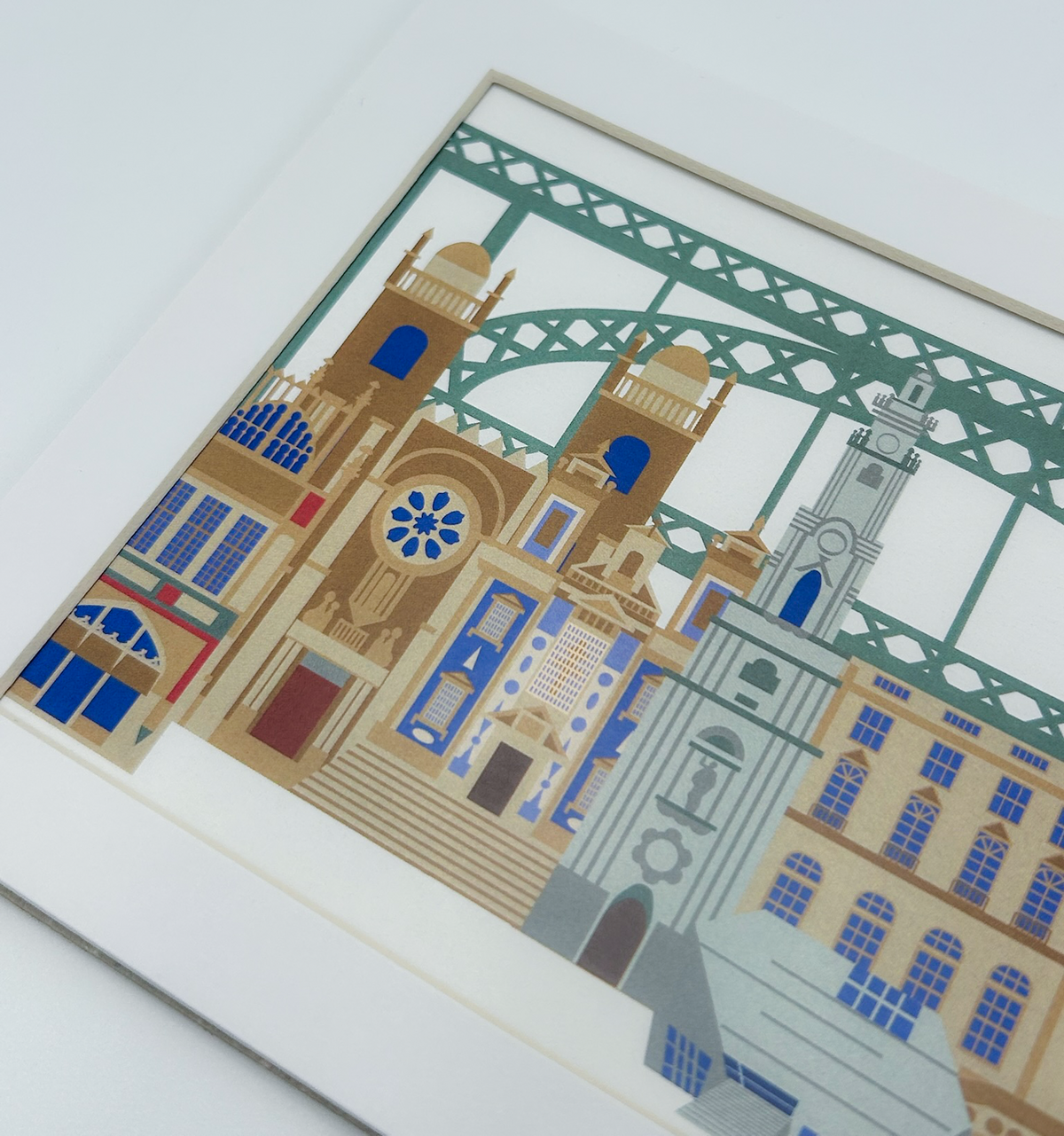 Posters with illustrations of Porto Monuments