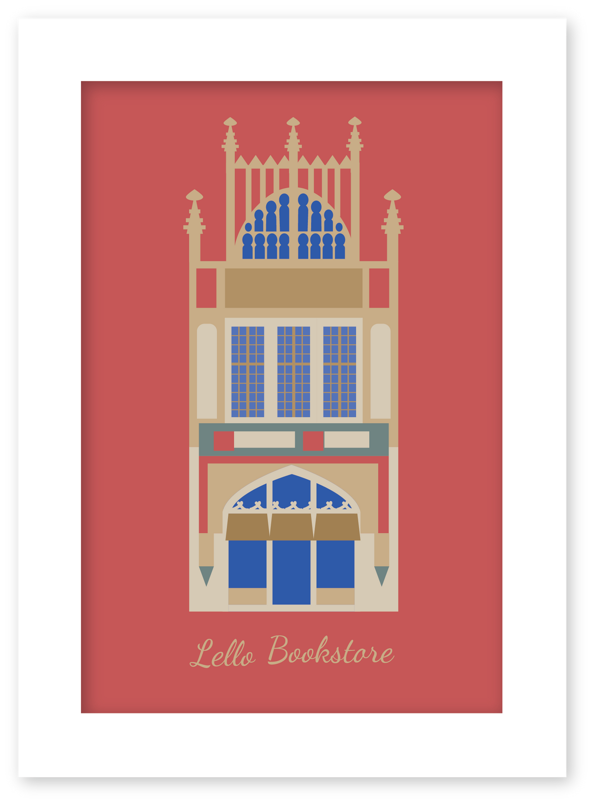 Posters with illustrations of Porto Monuments