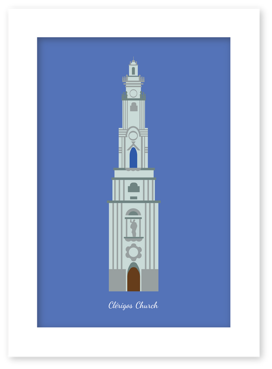 Posters com ilustração de Monumentos do Porto