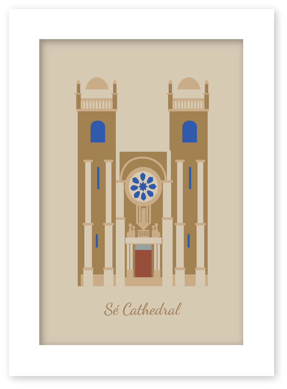 Posters with illustrations of Porto Monuments