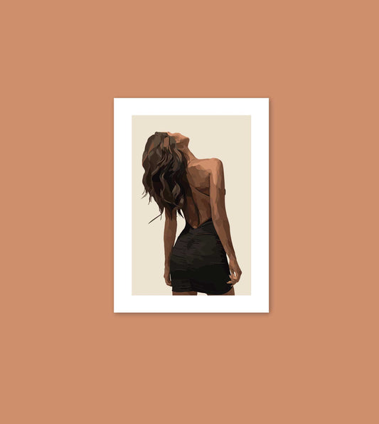 Modern Women Posters - Minimalist Art