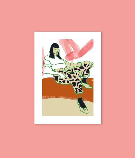 Abstract Feminine Art in Exclusive Posters