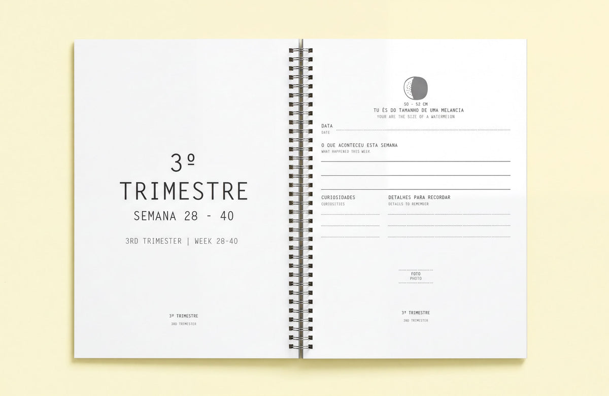 The image is a spiral-bound notebook with a white cover, displaying a calendar for the month of March 28th, with dates ranging from March 28th to March 40th.
