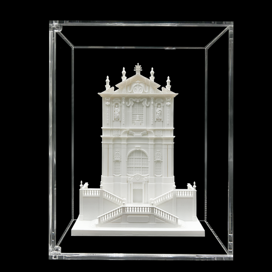 Fachada da Igreja dos Clérigos em 3D — Arte e Património do Porto