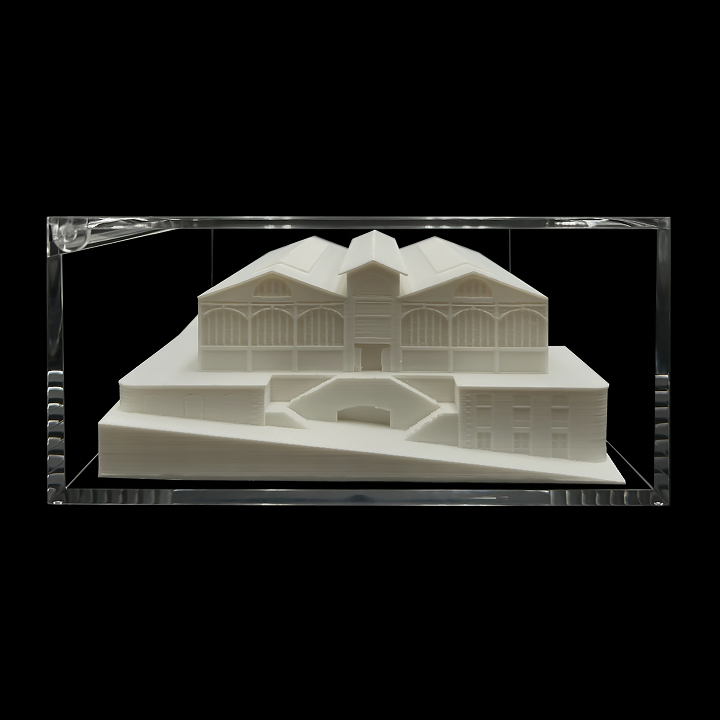 Miniatura 3D Mercado Ferreira Borges Porto