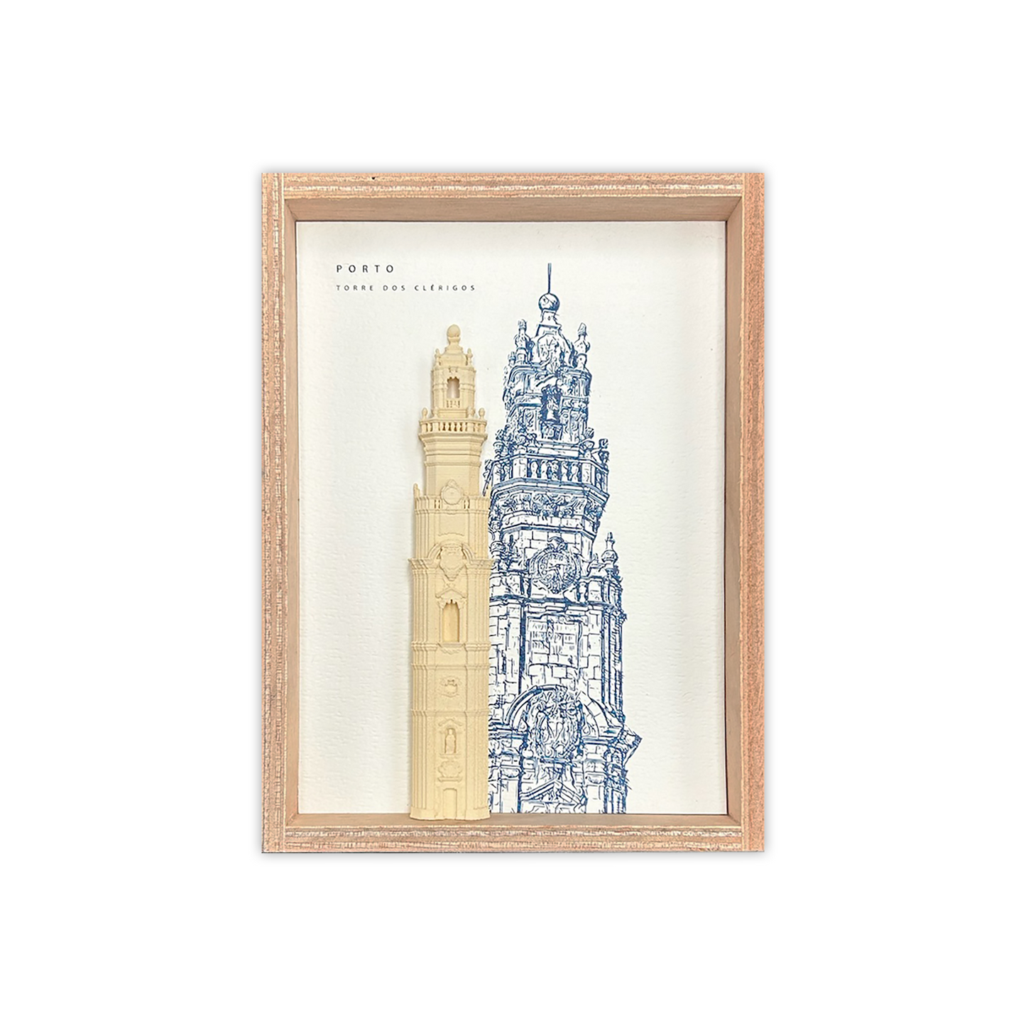 Quadro Torre dos Clérigos 3D