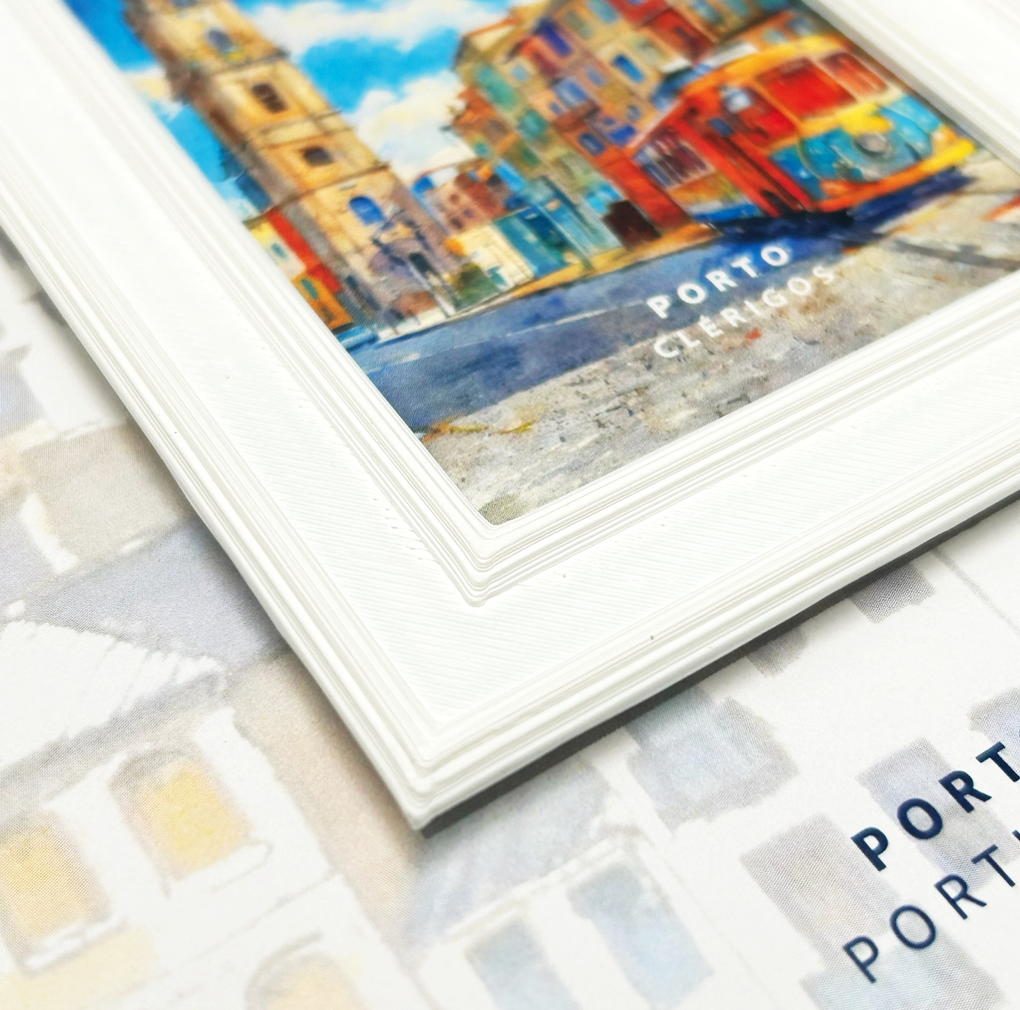 Ímanes decorativos com ilustrações do Porto