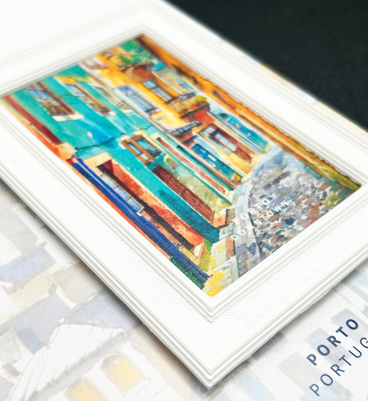 Ímanes decorativos com ilustrações do Porto