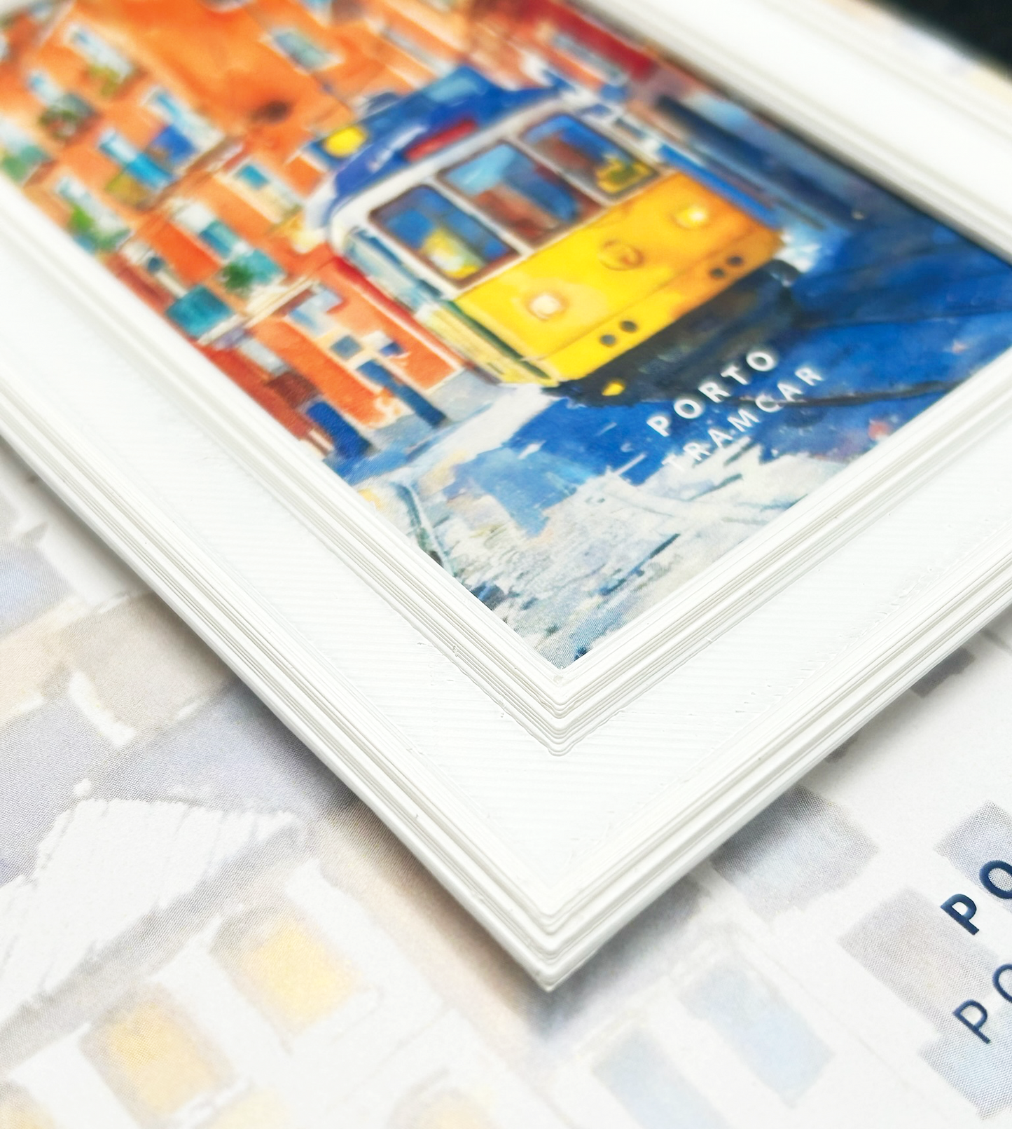 Ímanes decorativos com ilustrações do Porto