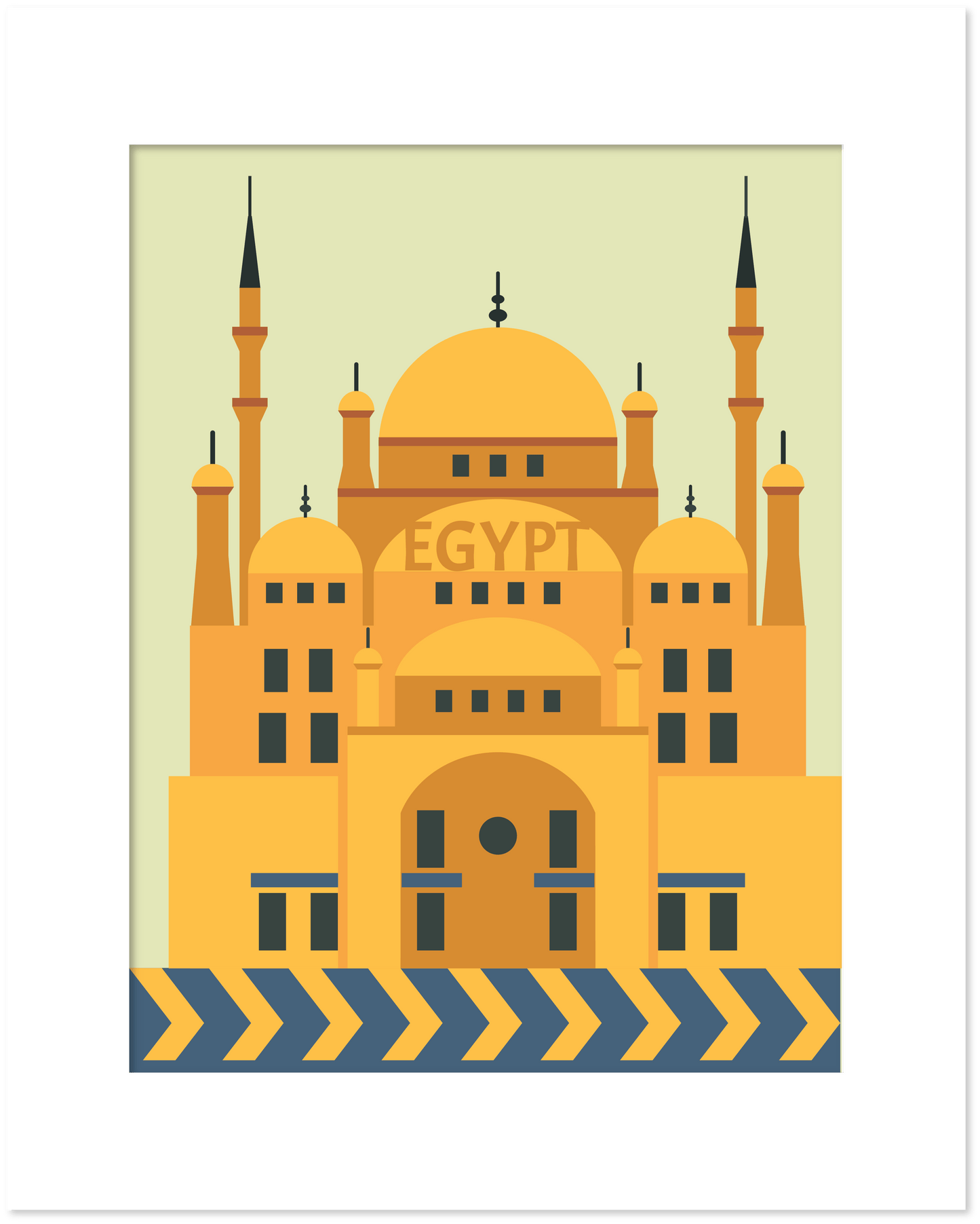 Posters ilustração Egito