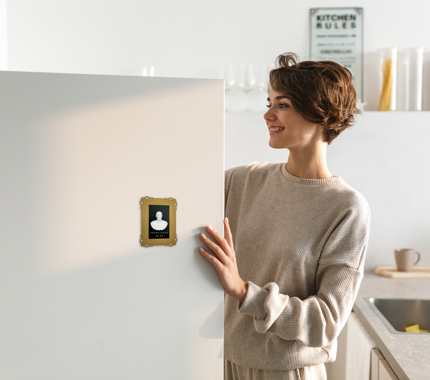 Íman Decorativo “Franciscus” – Homenagem Artística