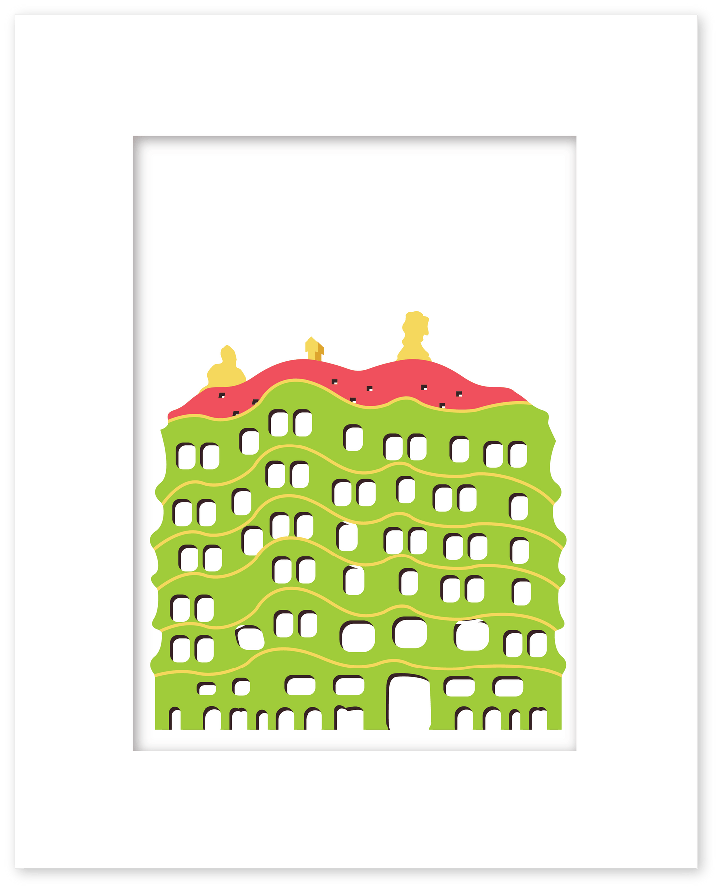 Posters com Ilustração de Barcelona