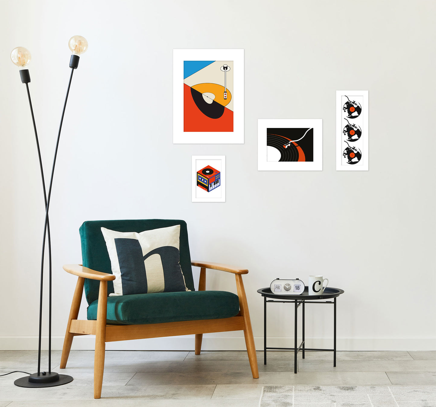 Posters de Música – Decoração Criativa