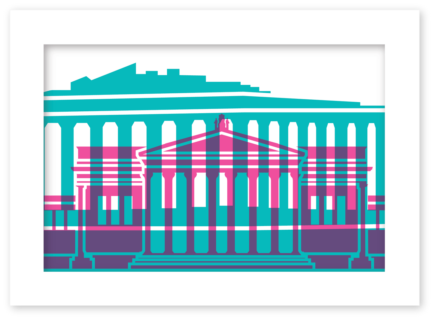 Posters Ilustração Atenas