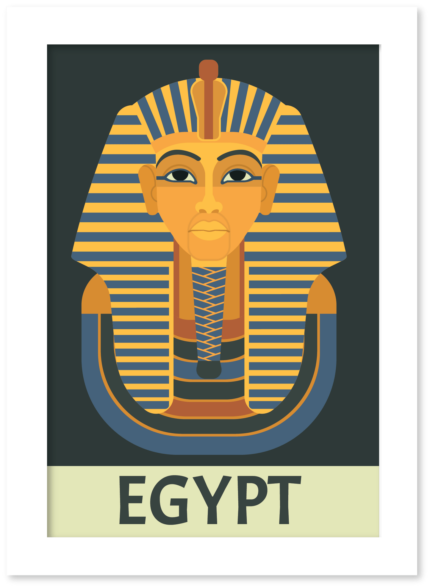 Posters ilustração Egito
