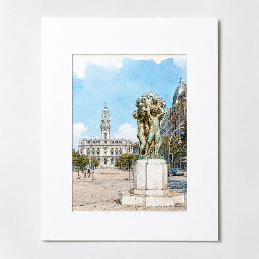 Posters Porto Aguarela 20x25cm