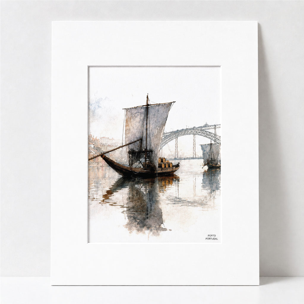 Posters Porto Aguarela 20x25cm