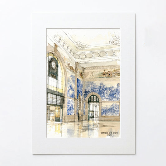 Posters Porto Aguarela 13x18cm