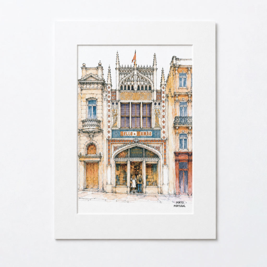 Posters Porto Aguarela 13x18cm