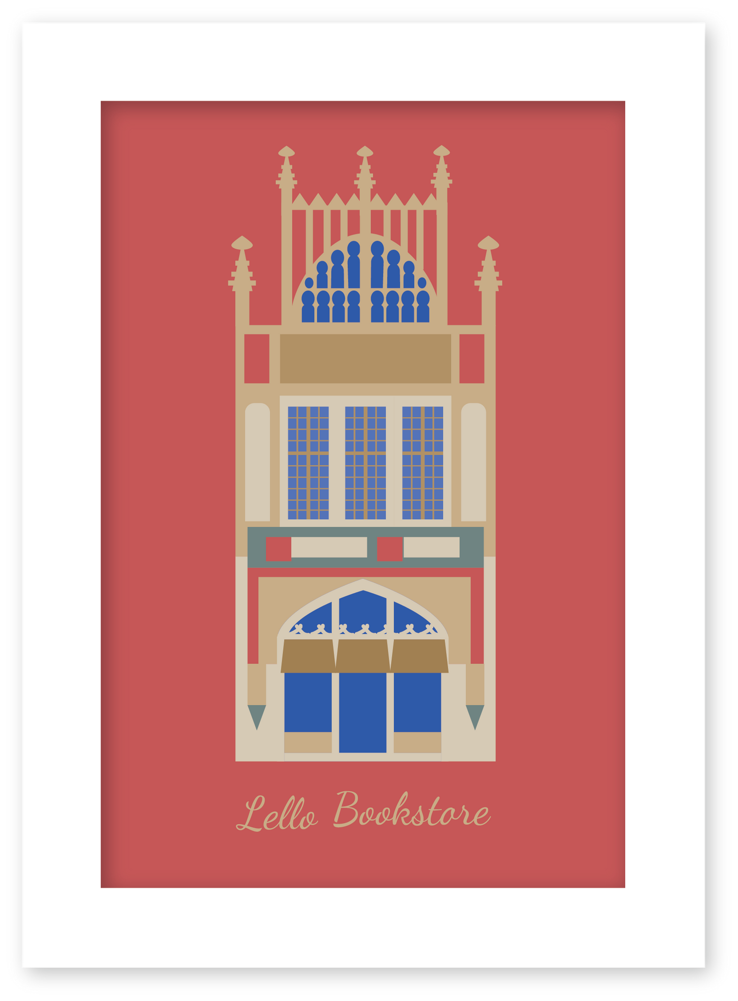 Posters com ilustração de Monumentos do Porto