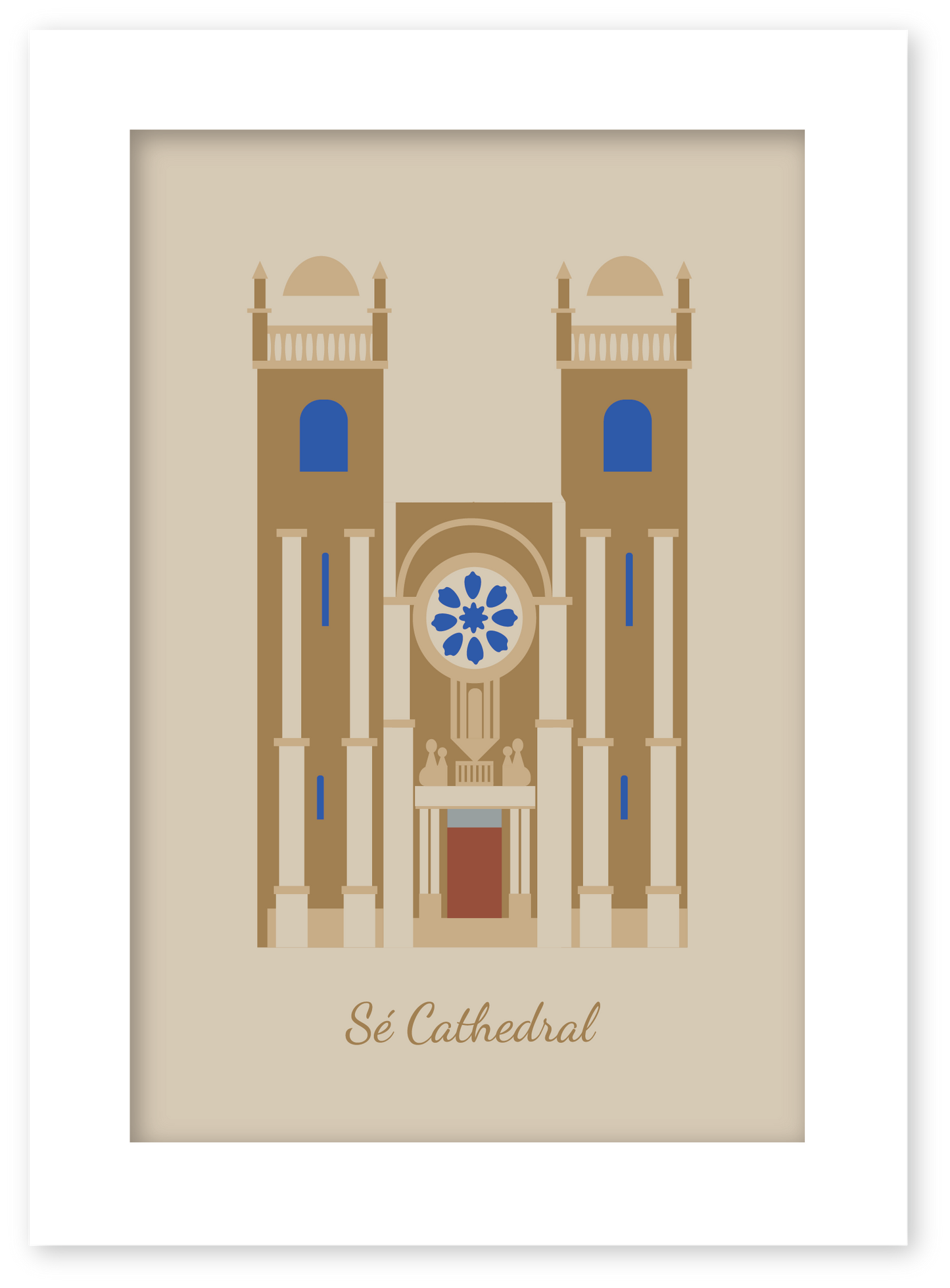 Posters com ilustração de Monumentos do Porto