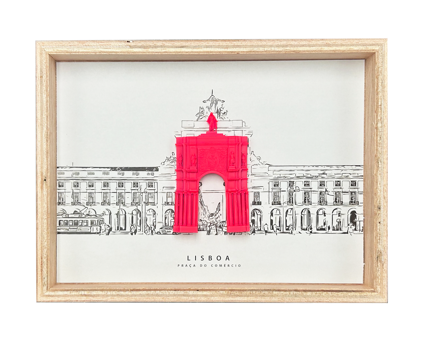 Quadros variados com peças em 3D